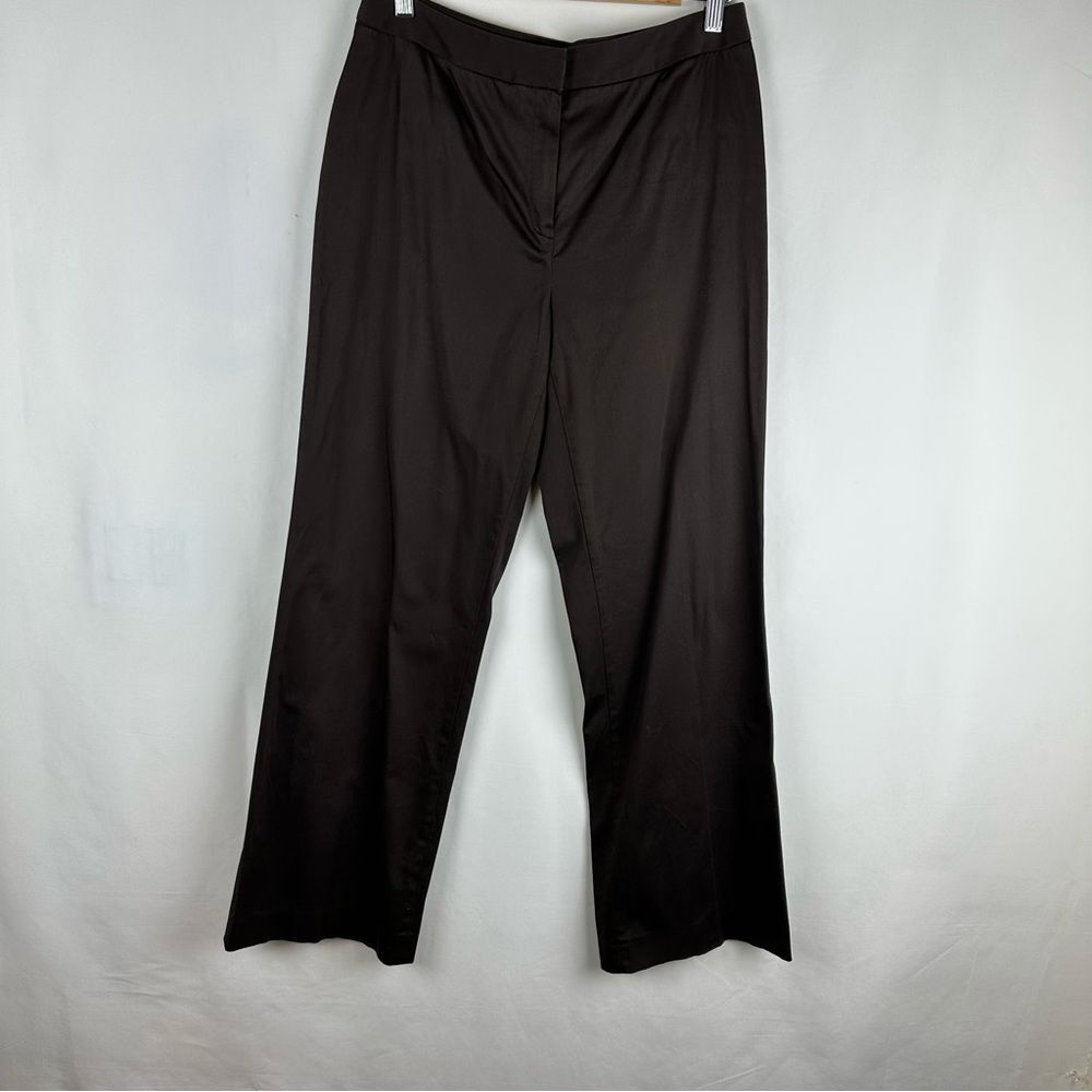 Lafayette 148 straight cotton pants size 8